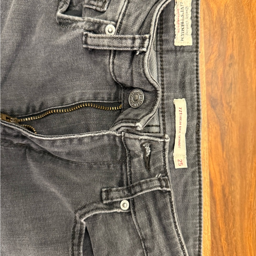Levi's Dark Gray Women's Skinny Jeans